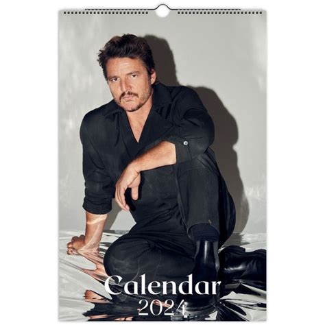 pedro pascal calendar|pedro pascal no background.